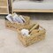 Rectangular Water Hyacinth Storage Basket, Wicker Baskets for Organizing,Hyacinth Baskets with Handle